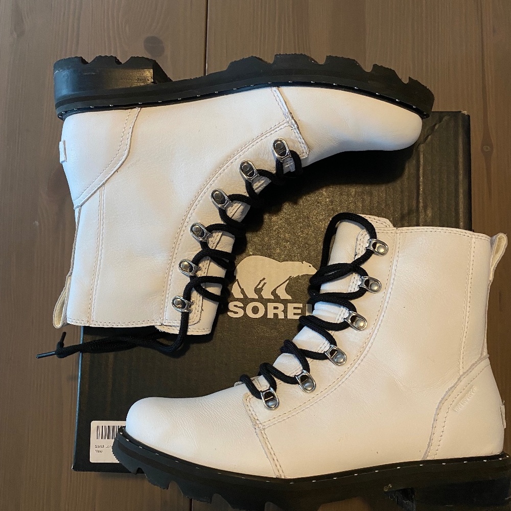 Sorel Lenox boot White sz 8.5